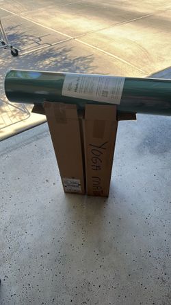 2 green yoga mats