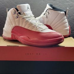 JORDAN RETRO 12 CHERRY REDS