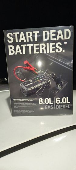 Noco battery jumpstarter