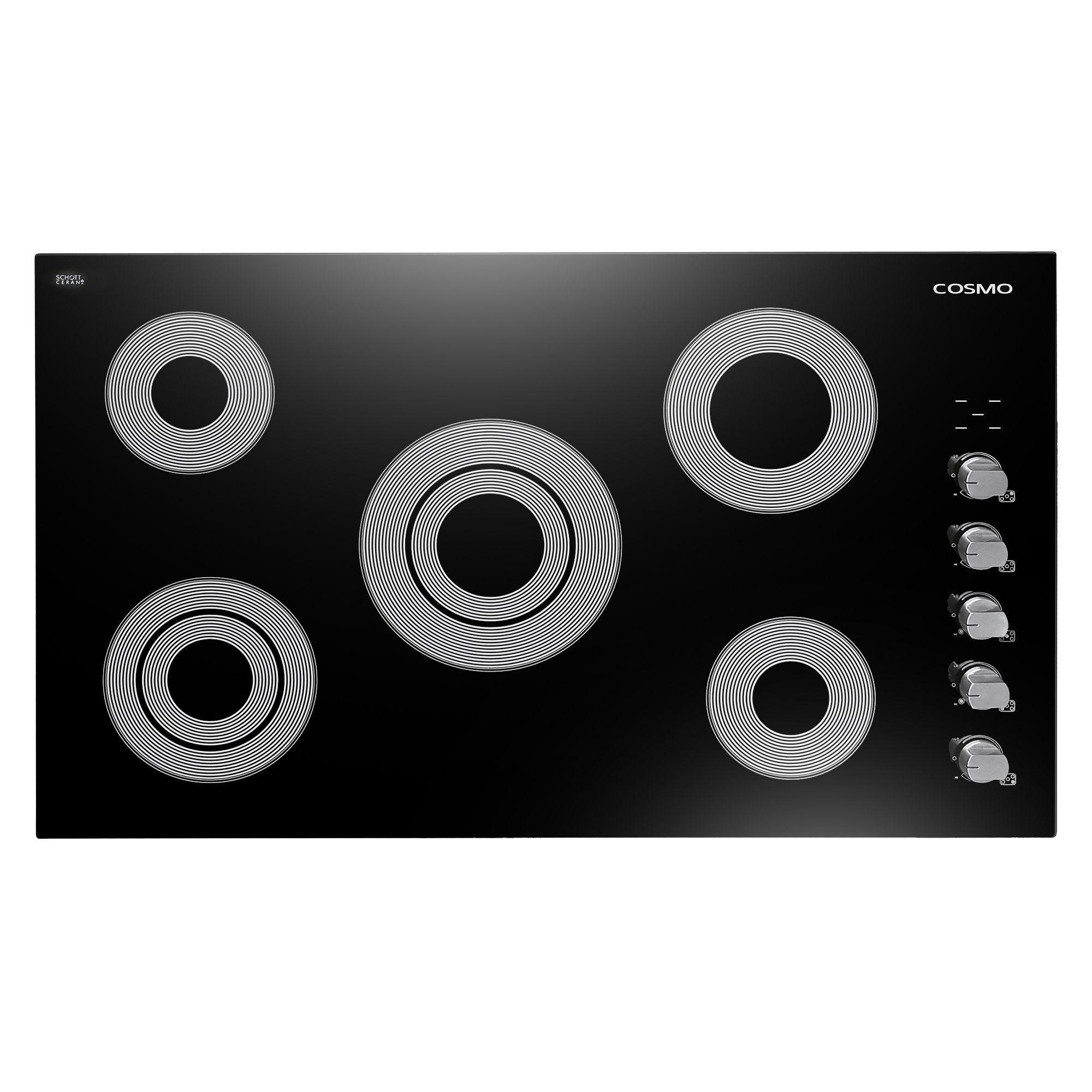 New Open Box 36" Drop-In Electric Ceramic Glass Cooktop