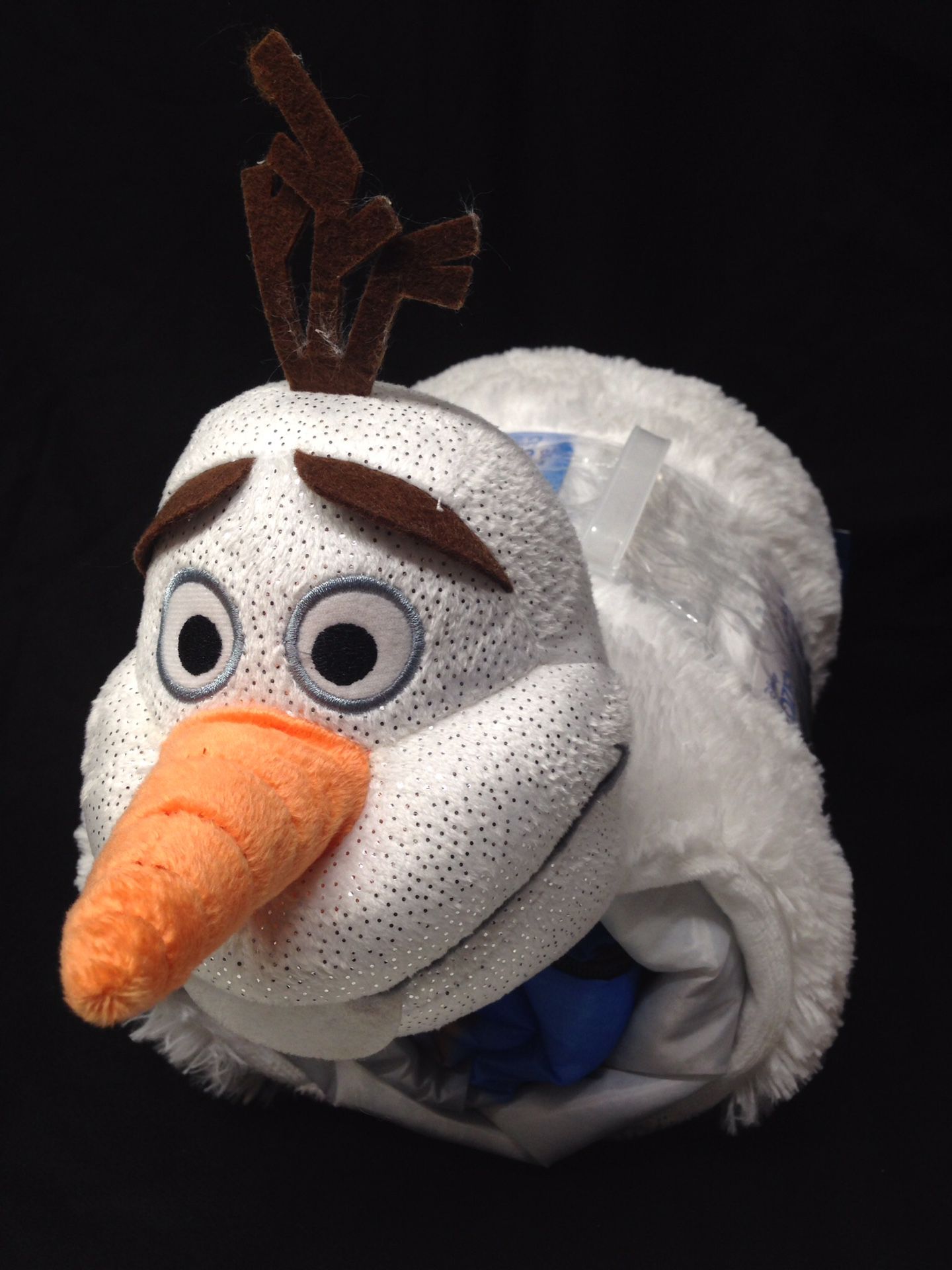 Nap Time Olaf Disney Frozen roll up slumber set blanket pillow