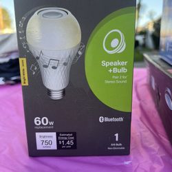 Speaker  Bulb 