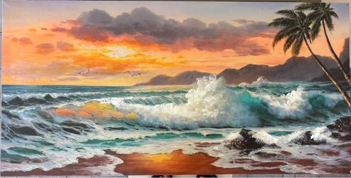 Large ocean frame