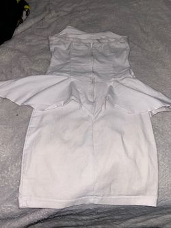 White short dress