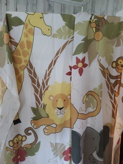 Animal Bathroom Shower Curtain