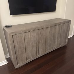 Brisco Rustic Plank Front Sideboard Modern Furniture by Union Rustic