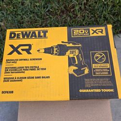Dewalt 20v Drywall Gun Brushless XR Brand New Tool Only 
