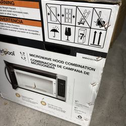 1.7 Cu Ft Whirlpool microwave good combination