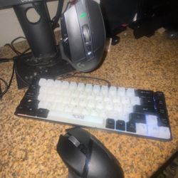 Keyboard And Mouse + Monitor If Wanted