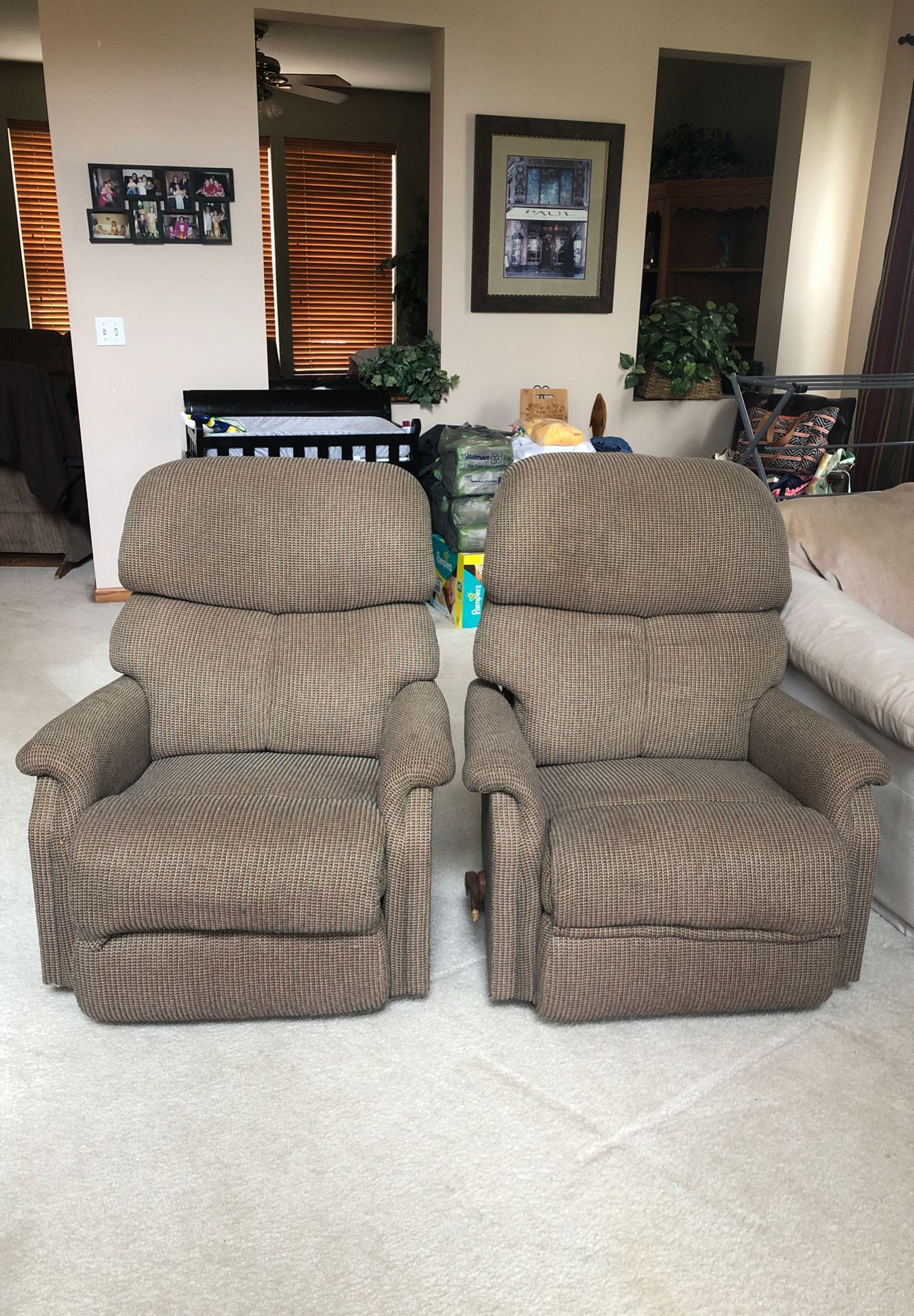 Recliner rockers