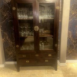 Vintage China Cabinet
