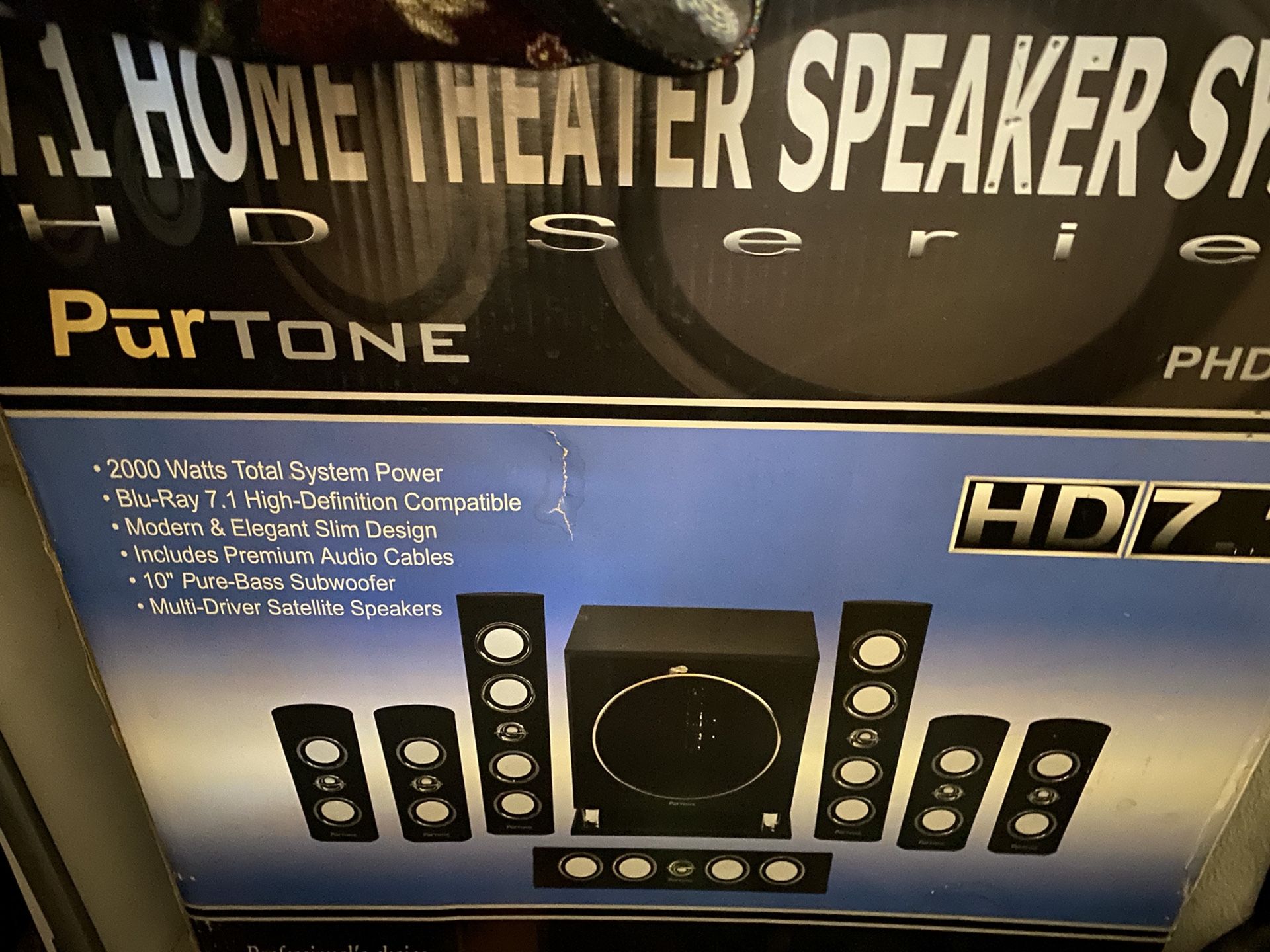 Brand New 7.1 HD Home Theater
