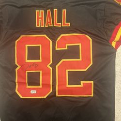 Custom autograph jersey