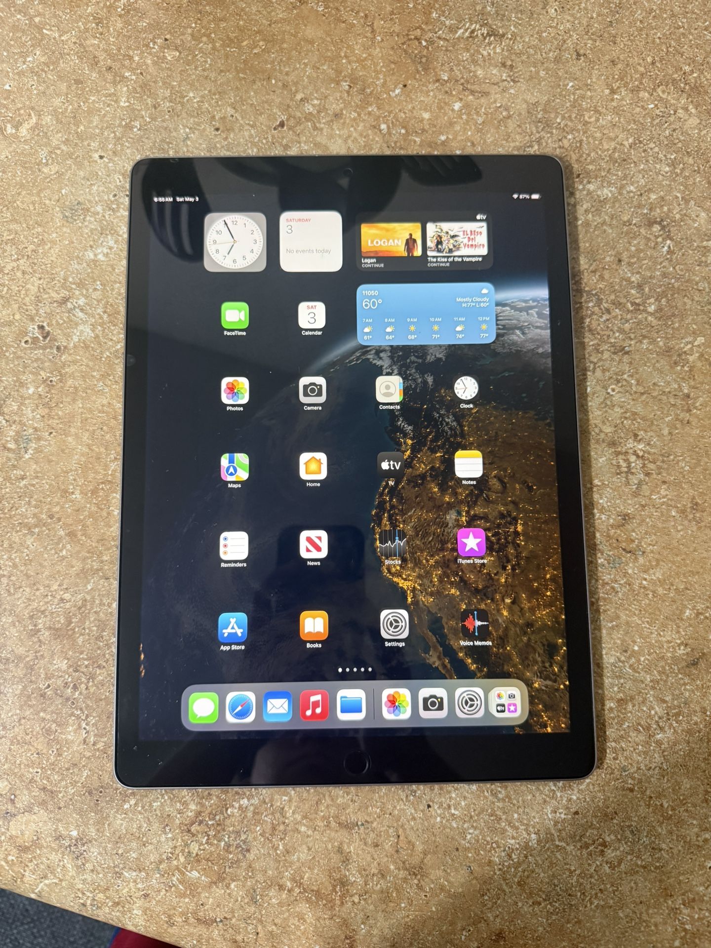 Good Condition iPad Pro 2nd Generation 12.9 64GB Space Gray