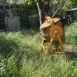 Heavy duty Iron cement mixer