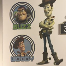 3 Toy Story Removable Decals