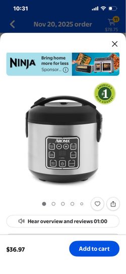 Aroma Digital Rice Cooker