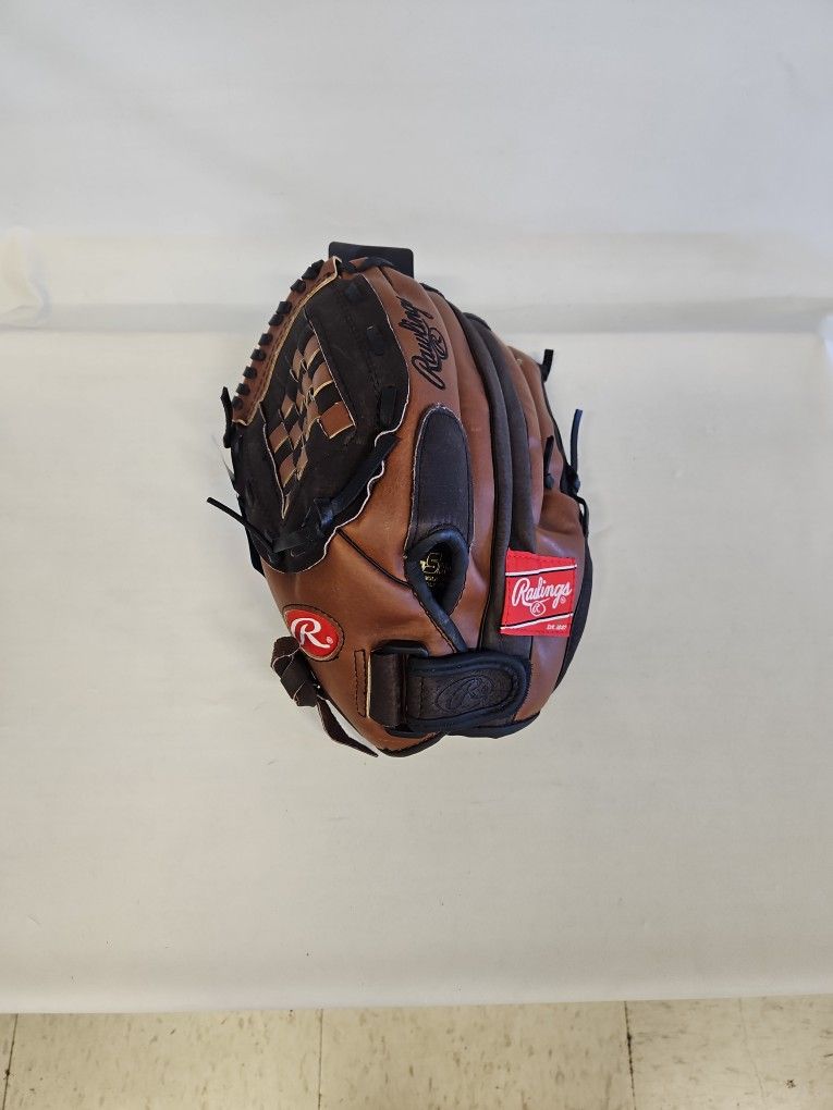 Rawlings PL120 Player Series 12" Leather Palm Left Hand Throw Baseball Glove I-8171
