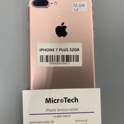 iPhone 7 Plus 32 Unlocked 