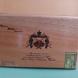 Wood Cigar Box