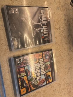 PS3 games GTAV+COD