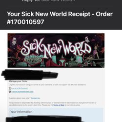 Sick New World