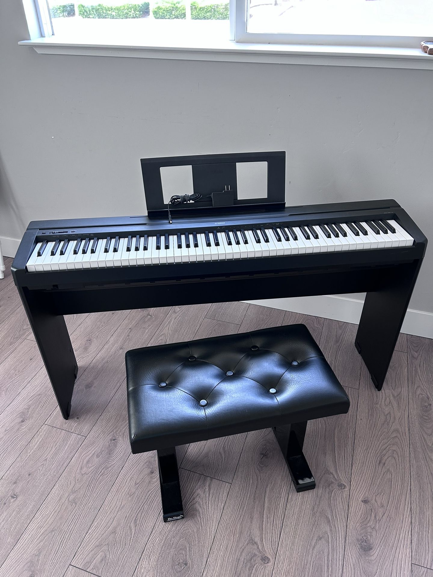 Yamaha P50 Digital Piano and Bench