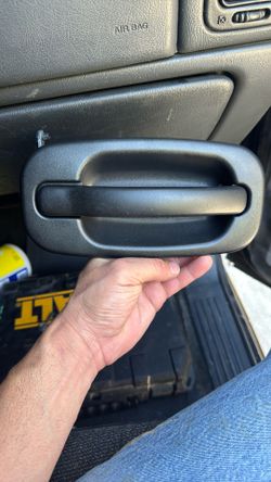2002 Silverado Rear Passenger Door Handle