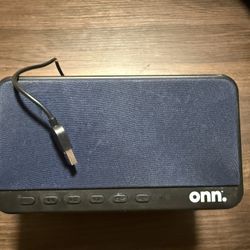 onn. Wireless Portable Bluetooth Boombox with Digital FM Radio