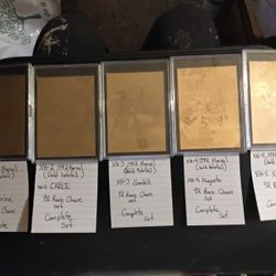 1992 Marval/Impel - Gold Holofoil (X-Men Series) Complete Set 