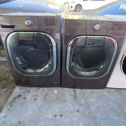 LG WASHER AND GAS DRYER SET FRONT LOAD SIDE BY SIDE OR STACKED ✅ $650✅ FREE DELIVERY AND INSTALLATION