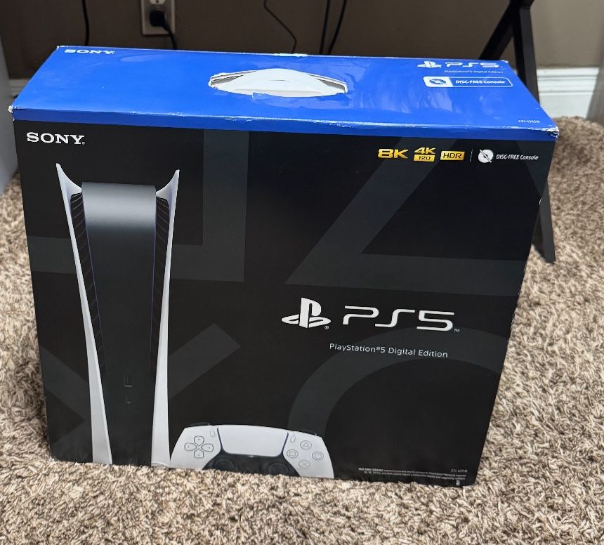PlayStation 5 Digital Edition NEVER OPENED
