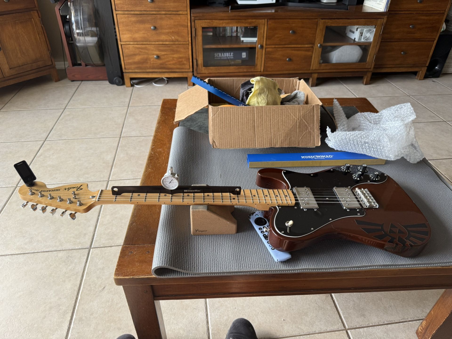 Electric Guitar Setup and Repair