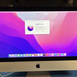 Apple iMac 21.5" 2015 Intel Core i5-5575R 2.80GHz Quad Core 8GB RAM 1TB SSD See Photos
