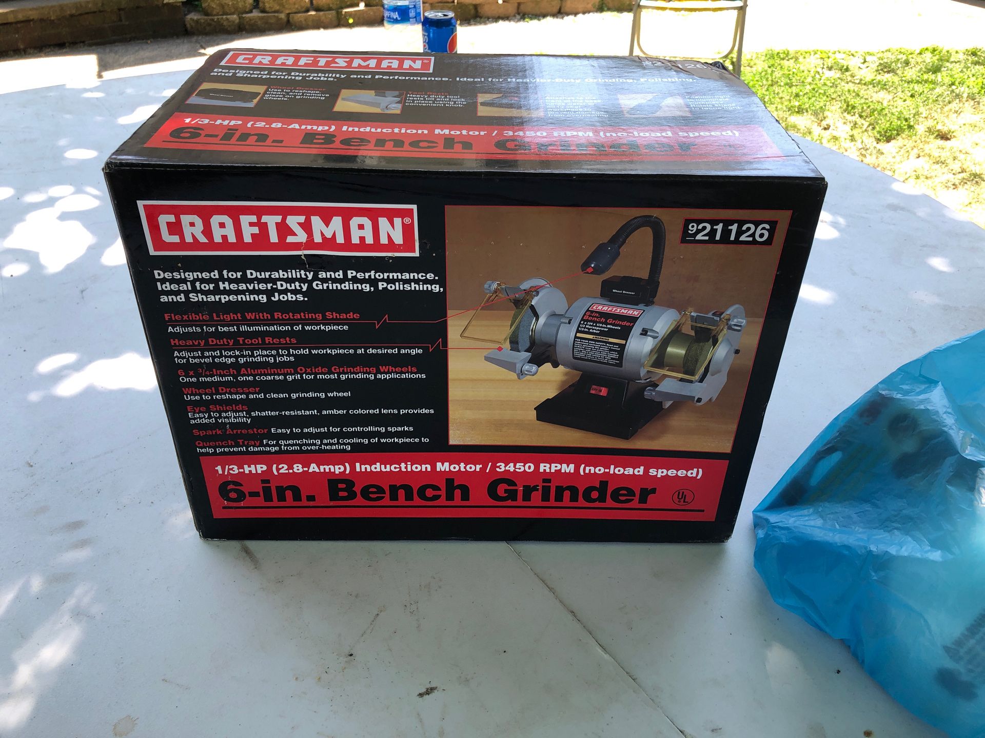 Bench grinder