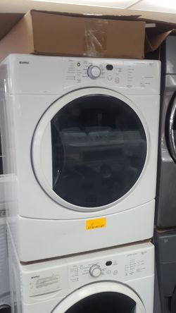 Kenmore front load washer and dryer