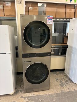 Never used LG electric washtower