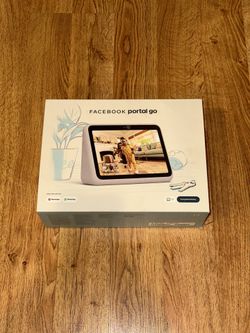 Facebook META Portal Go Smart Video Calling 10” Touch Screen Amazon Alexa READ