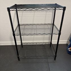 3 tier wire shelving