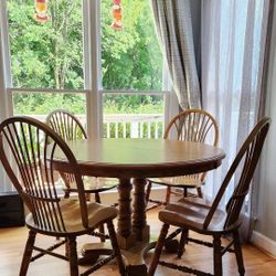 Brand New Table Set With Four Matching Chairs 