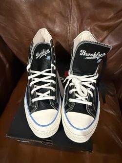 Converse Chuck Taylor All Star Hi Undefeated X Brooklyn Dodgers Ostrich Size 12