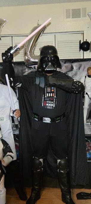 Dart Vader costume size adult large
