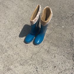 Rubber Rain Boots 