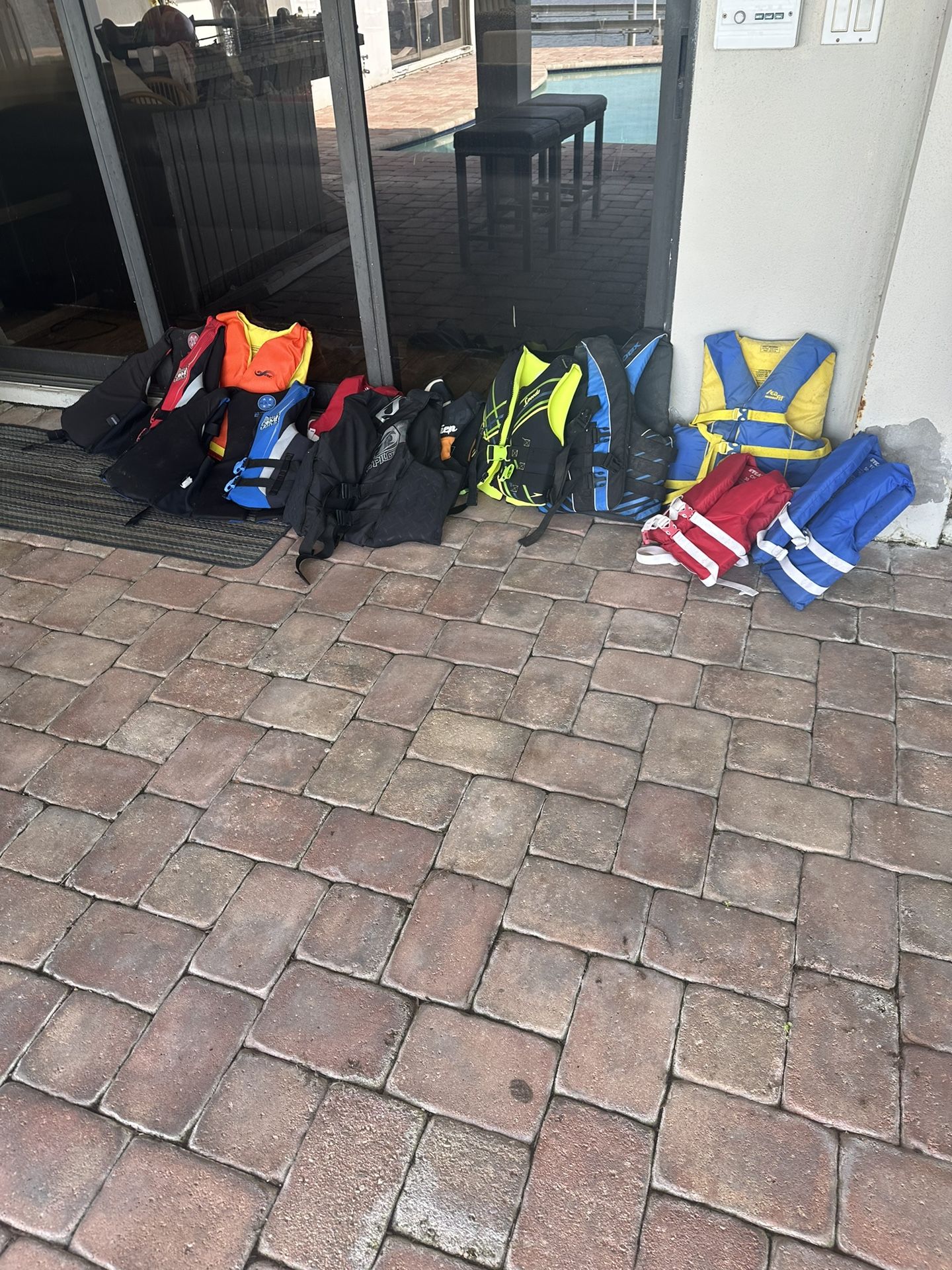 Lot Of Life Jackets 