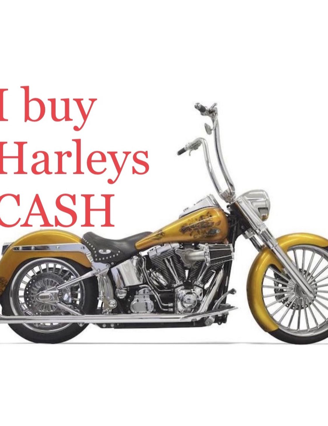 Harley Only (I Buy Parts, Basket Cases, Complete)
