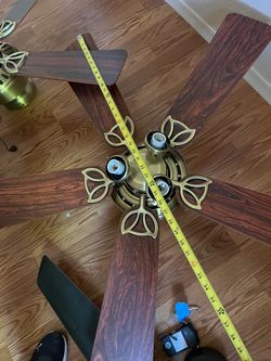 3- Ceiling Fans with Light Kit