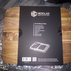 HexClad Set Of 4 Bistecca Plates, 4pc