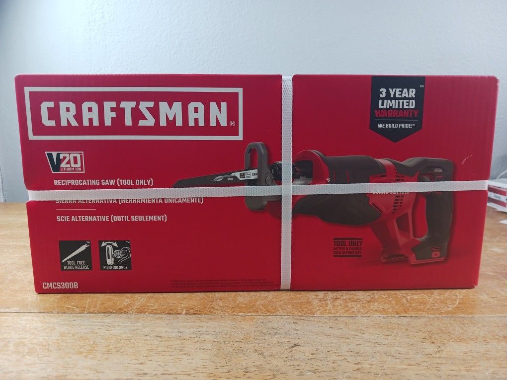CRAFTSMAN RECIPROCATING SAW TOOL ONLY