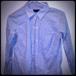 Gap Collared Button Down Shirt Size XS