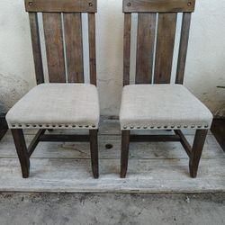 Two Dining Chairs 